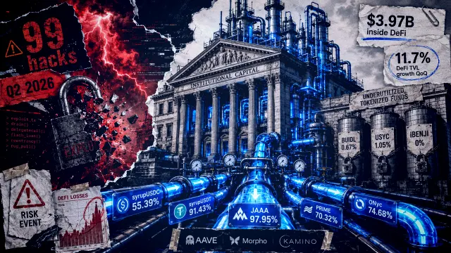 Wall Street Invierte $7 Mil Millones en Fondos Tokenizados, Se Observa Mínima Utilización de DeFi