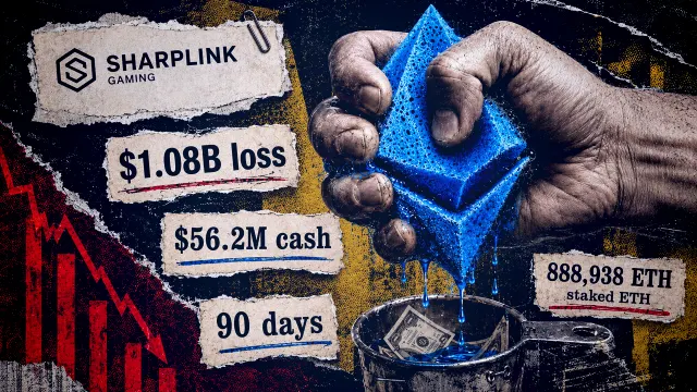 SharpLink meldet 1,08 Milliarden Dollar Verlust aufgrund von Herausforderungen mit Ethereum-Treasury in Höhe von 1,7 Milliarden Dollar