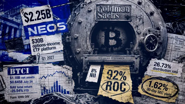 Goldman Sachs Adquiere NEOS Investments por $2.25 Mil millones para Ampliar su Oferta de ETF de Bitcoin
