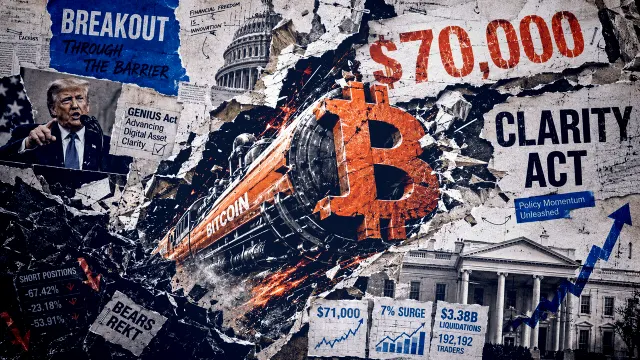Bitcoin übersteigt 72.000 $ nach Trumps Einsatz für das Clarity Act und Treasury-Rückkäufe