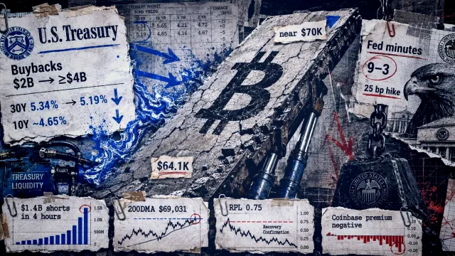 El precio de Bitcoin se dispara hacia los $70,000 tras el anuncio del Tesoro de EE. UU. sobre la compra de deuda a largo plazo