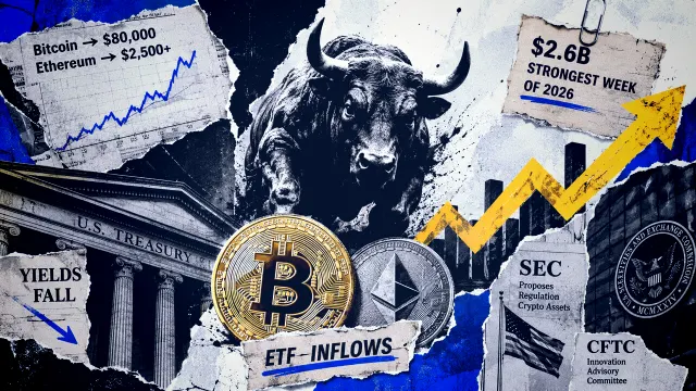 Bitcoin- und Ethereum-ETFs verzeichnen Rekordzuflüsse während Preisanstieg
