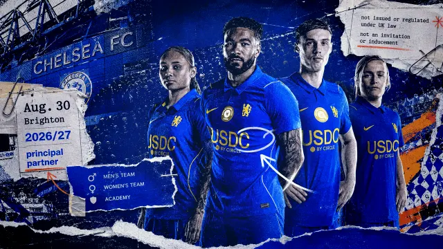 Circle se Asocia con Chelsea FC para Promover USDC como Principal Patrocinador de Camisetas