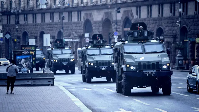 Tirs à Kyiv Impliquant les Agences de Sécurité Ukrainiennes, Officiers Blessés