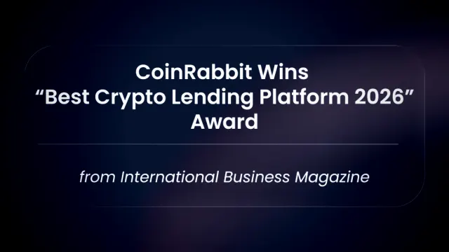 CoinRabbit nommé Meilleure Plateforme de Prêt Crypto 2026 par International Business Magazine