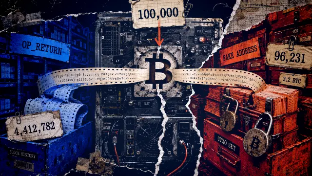 Bitquery berichtet über 96.000 gefälschte Adressausgaben in Bitcoins ungenutzter Datenbank