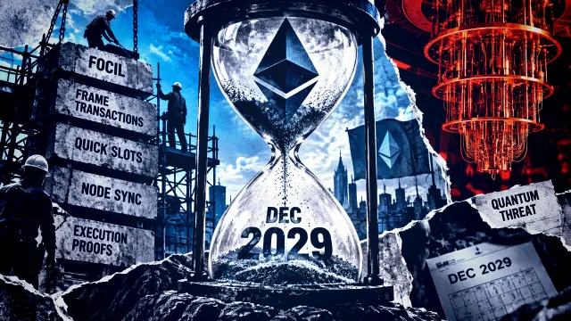 Фонд Ethereum устанавливает крайний срок до 2029 года для квантовой устойчивости
