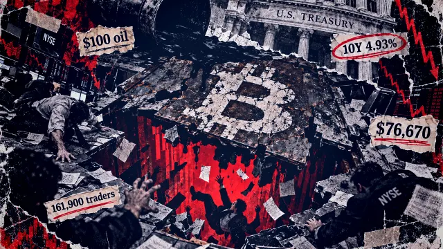 Bitcoin Faces $568 Million Liquidation Amid Oil Price Surge and Bond Yield Spike