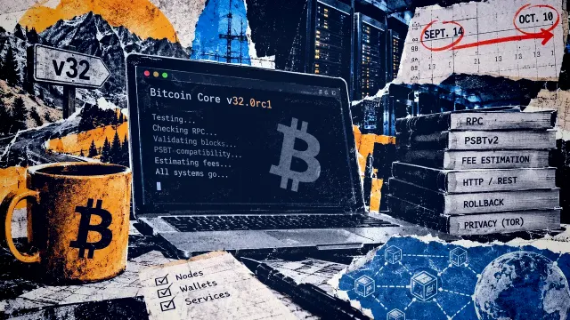 Bitcoin Core Update v32.0rc1 bringt Komplikationen für Wallets und Dienste mit sich