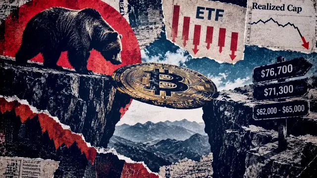 La Capitalización Realizada de Bitcoin Declina Ante Indicadores de Demanda Débil