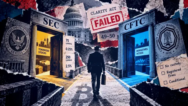 La SEC y la CFTC Implementan Nuevos Caminos de Acceso a Cripto Tras el Fracaso de la Ley CLARITY